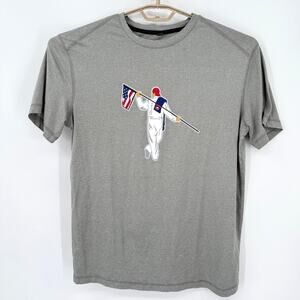 AndersonOrd Butter Tee American Looper Performance Shirt Golf Platinum Medium